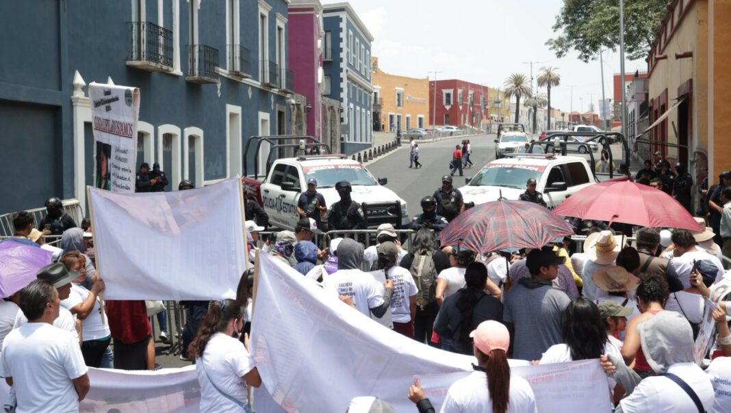 Gobierno de Puebla no permitirá manifestaciones ni bloqueos sin legitimidad.