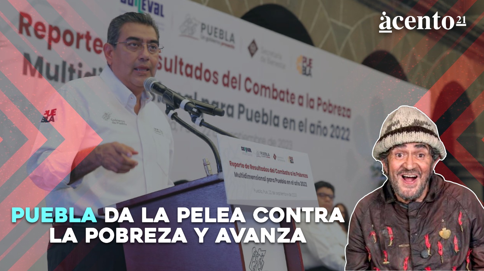 Puebla da la pelea contra la pobreza y avanza.