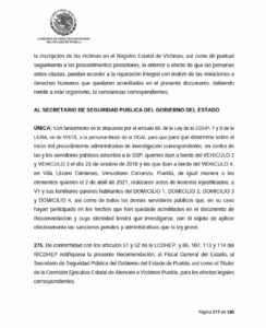 Recomendación de Derechos Humanos