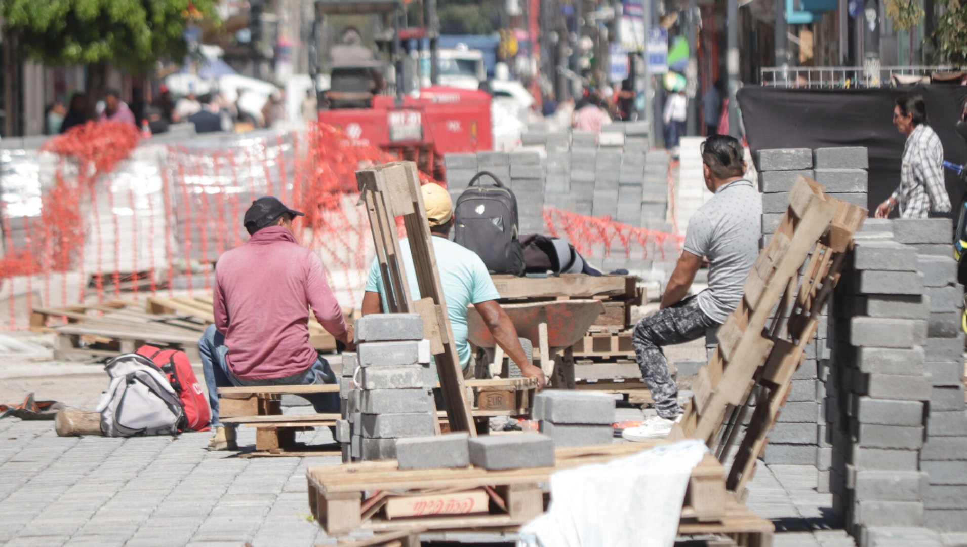 Obras de rehabilitación del Centro Histório