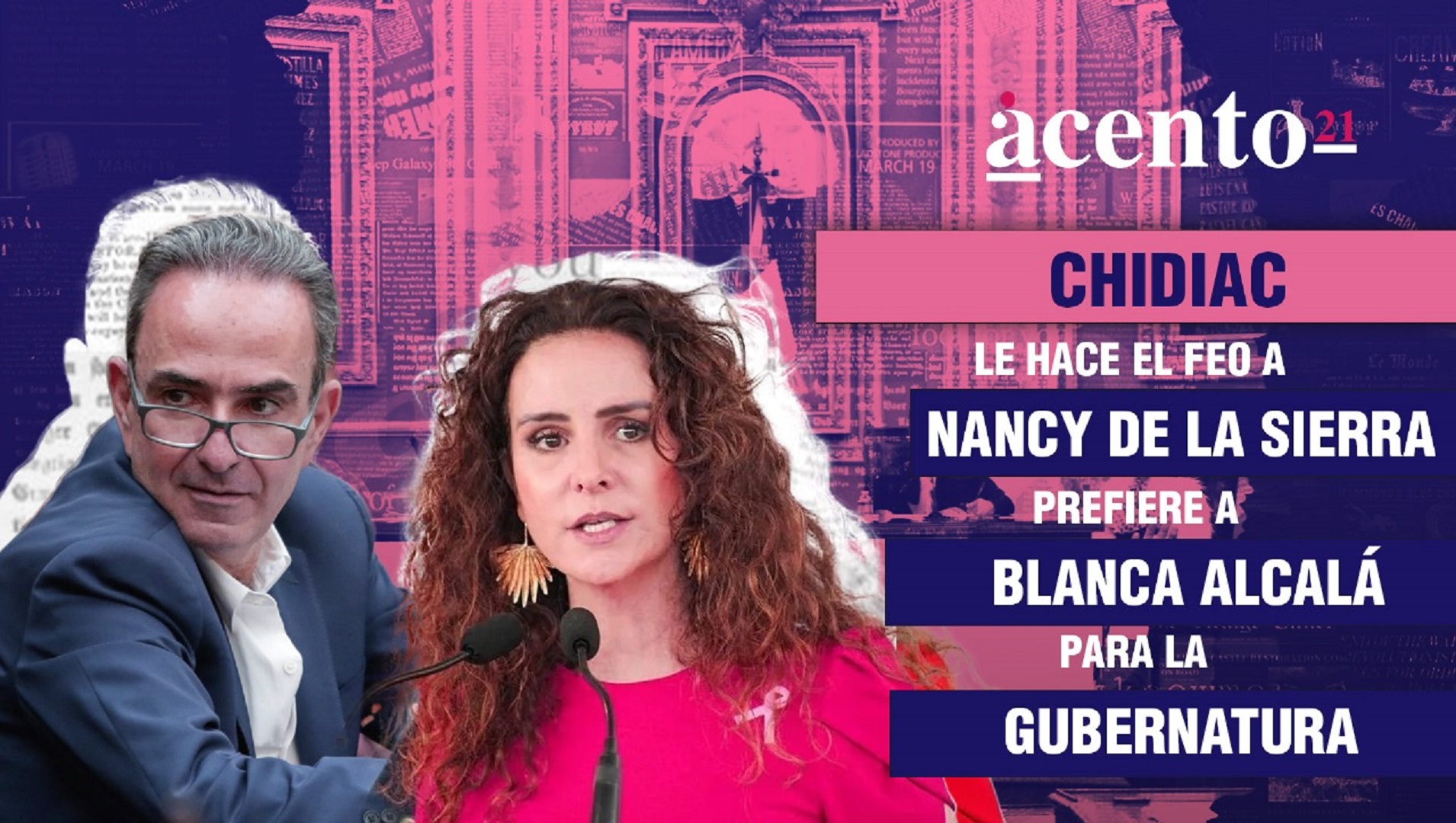 Nancy de la Sierra y Estefan Chidic