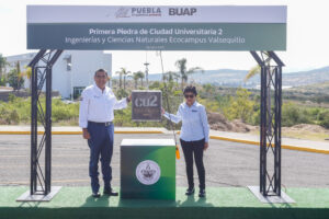 Ponen primera piedra del CU 2; el campus de los más ecológicos del país