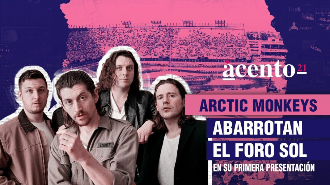 Arctic Monkeys abarrotan el Foro sol en su primera presentación