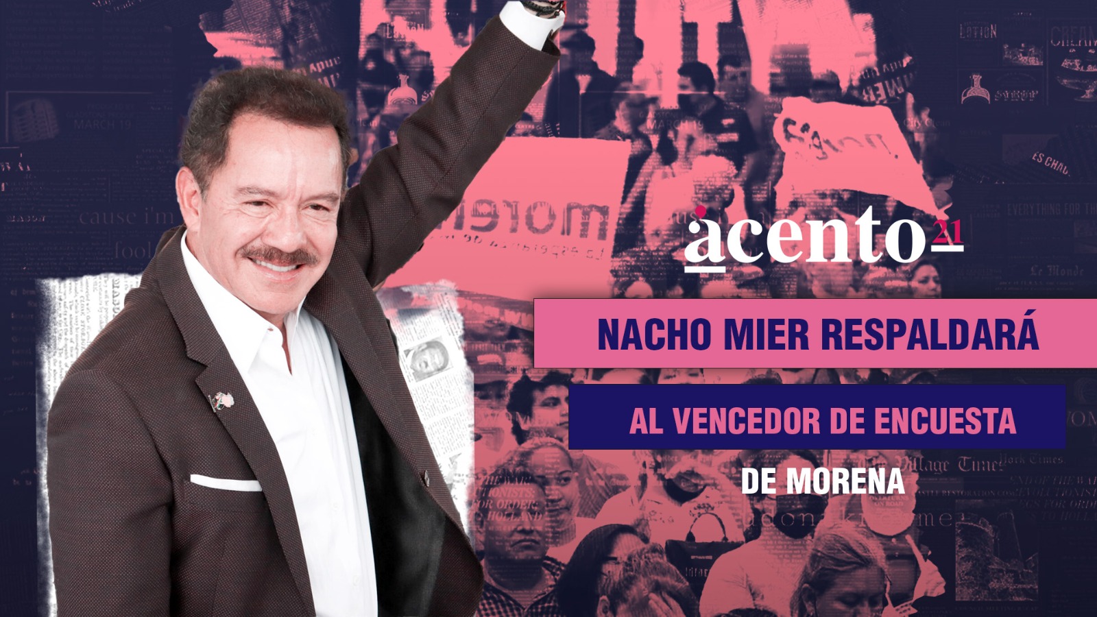 Nacho Mier respaldará a vencedor de encuesta de Morena