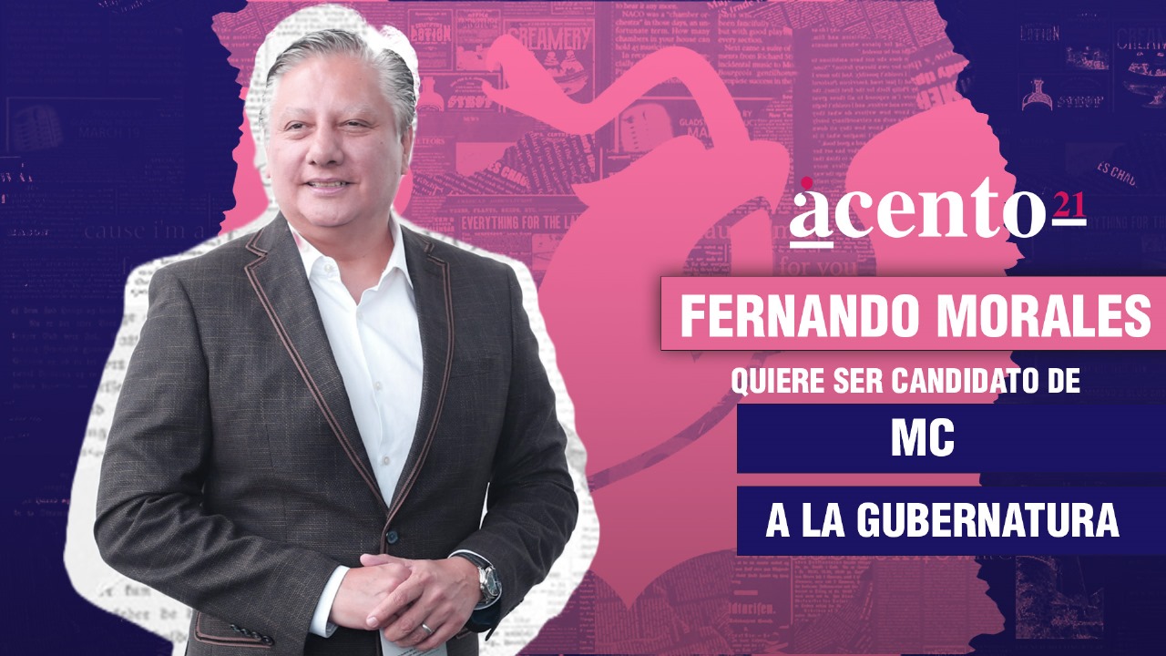 Fernando Morales quiere ser candidato de MC a la gubernatura