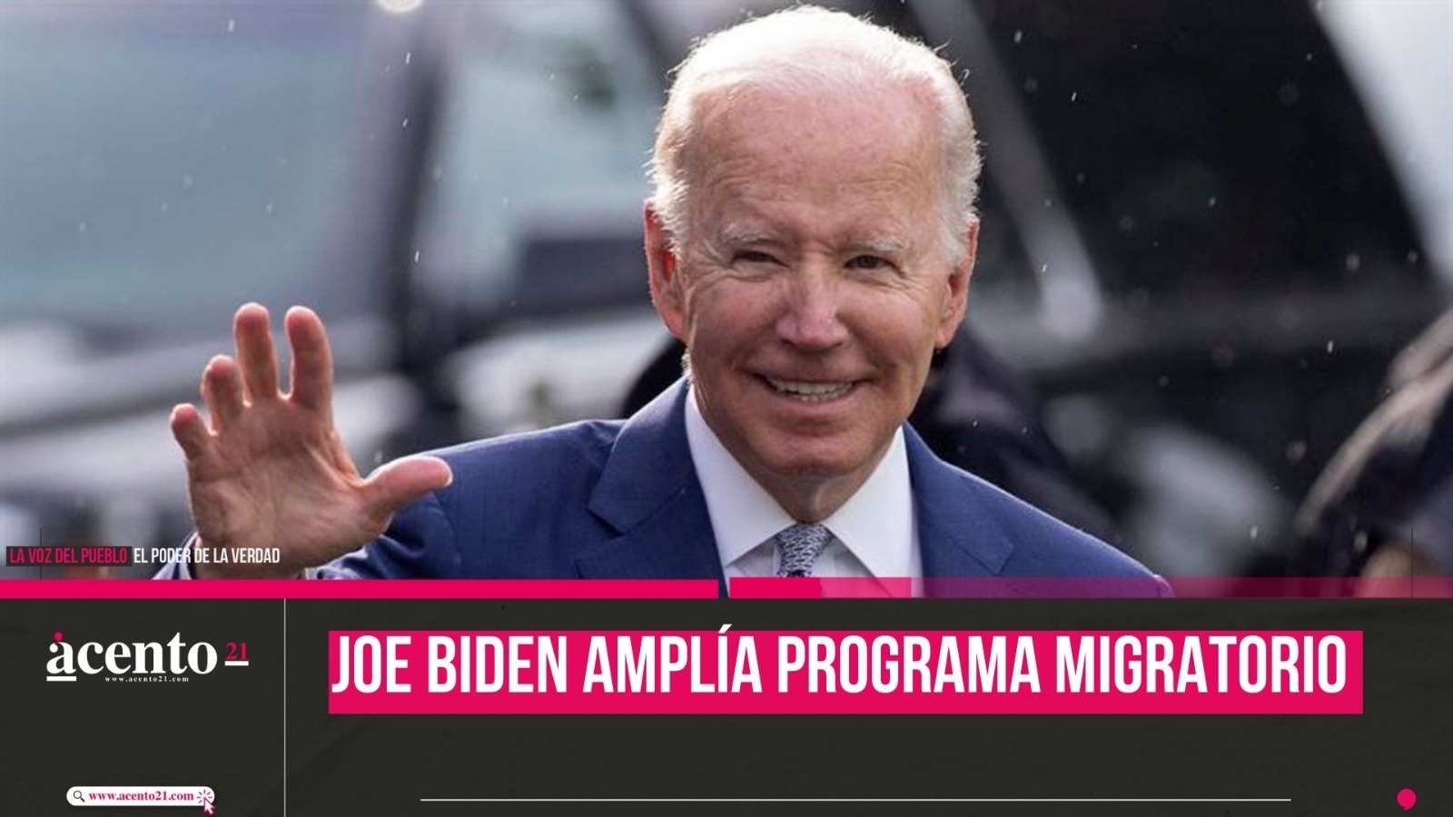 Joe Biden amplía programa migratorio