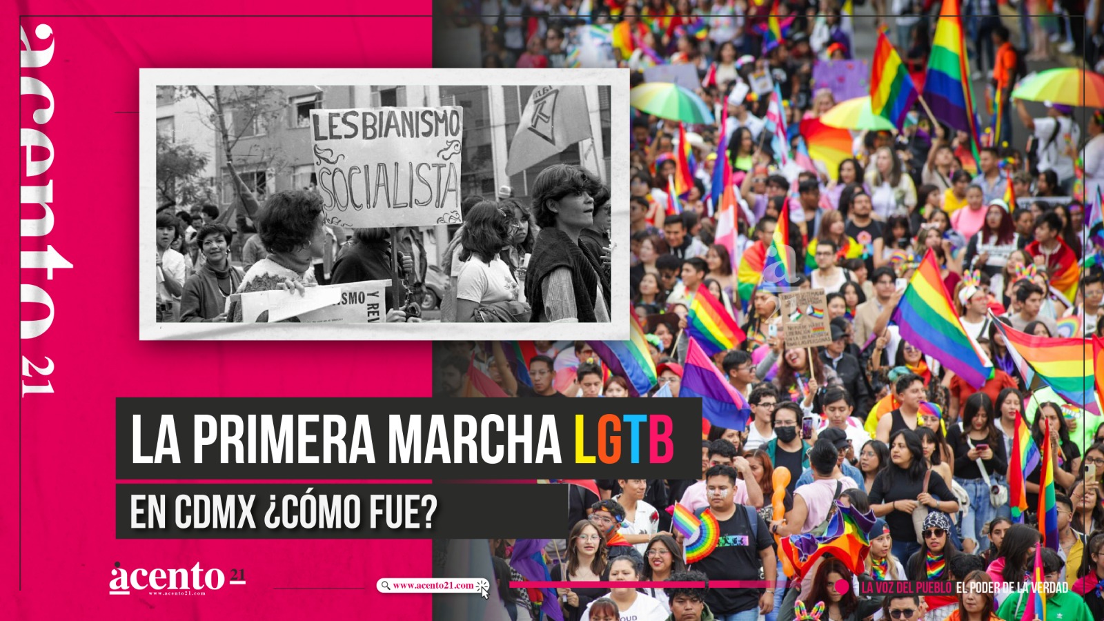 Primera marcha LGBT