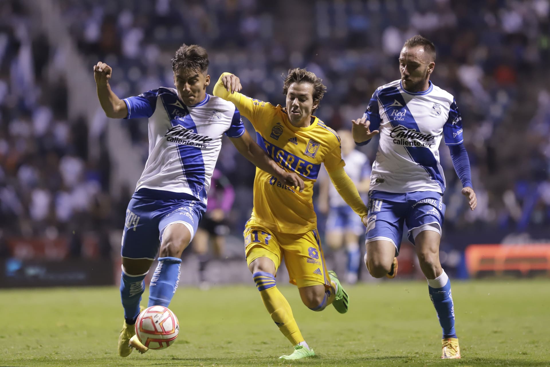 Partido Puebla vs Tigres