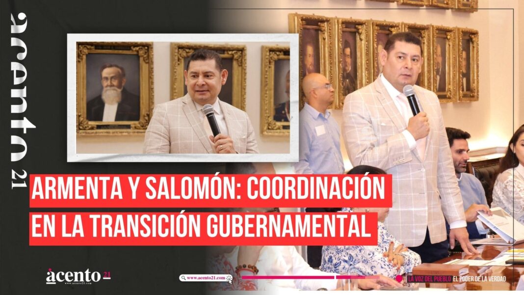 Armenta y Salomón: Coordinación en la transición gubernamental