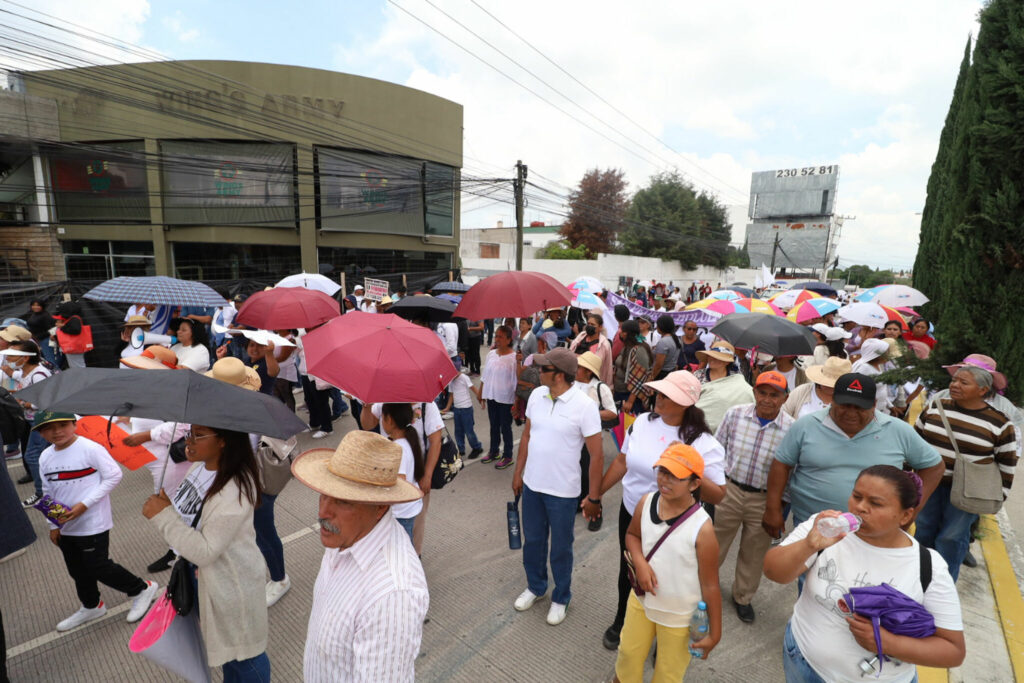 Obstrucción a la calle 