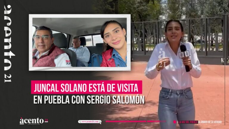 Juncal Solano está de Visita en Puebla