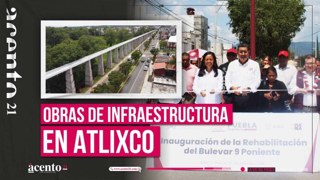 Invierte gobierno estatal 141 mdp para consolidar progreso y bienestar en Atlixco