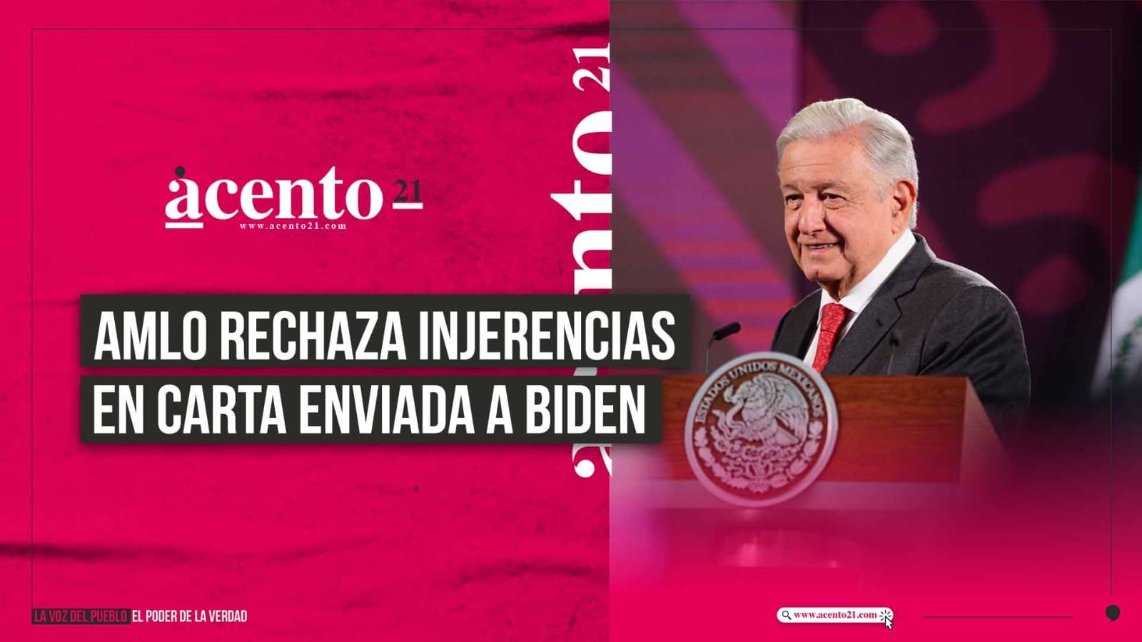 Amlo y Biden