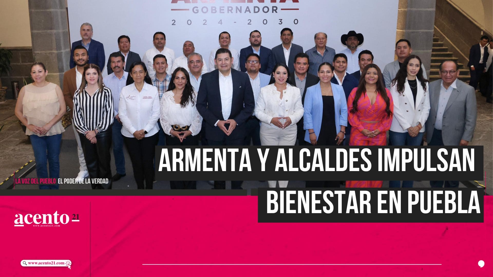 Armenta y alcaldes impulsan bienestar en Puebla