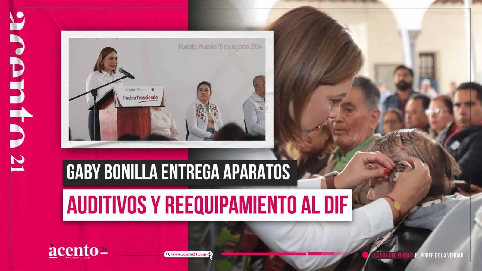 Encabeza Gaby Bonilla entrega de aparatos auditivos y reequipamiento a sistemas municipales DIF