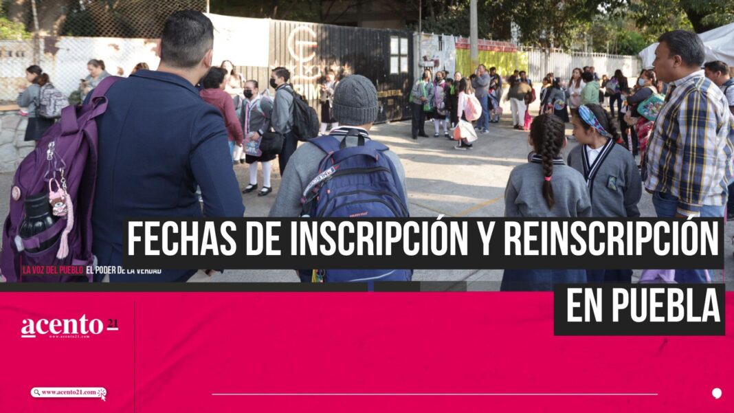 SEP anuncia fechas para inscripción y reinscripción en educación obligatoria