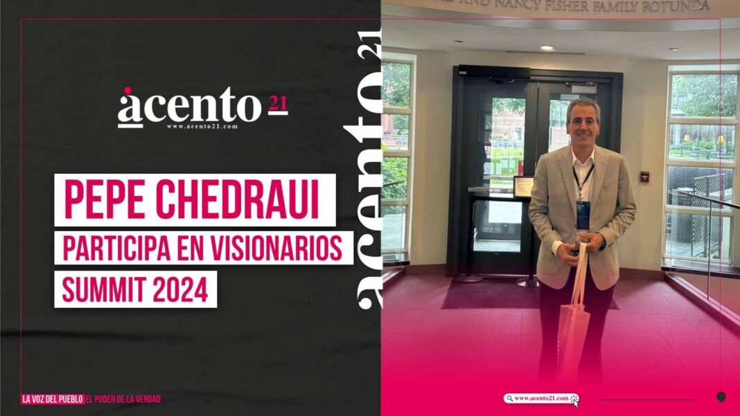 Pepe Chedraui participa en Visionarios Summit 2024