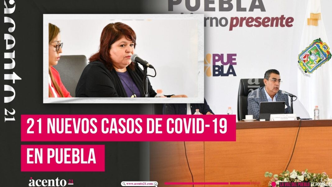 Puebla Reporta 21 Nuevos Casos de COVID-19 en una Semana