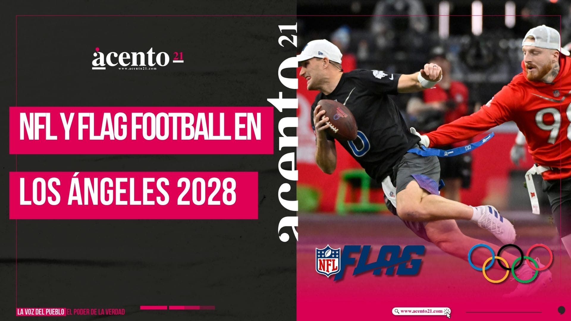 NFL Apunta a Iluminar los Juegos Olímpicos Los Ángeles 2028 con Flag Football NFL Apunta a Iluminar los Juegos Olímpicos Los Ángeles 2028 con Flag Football