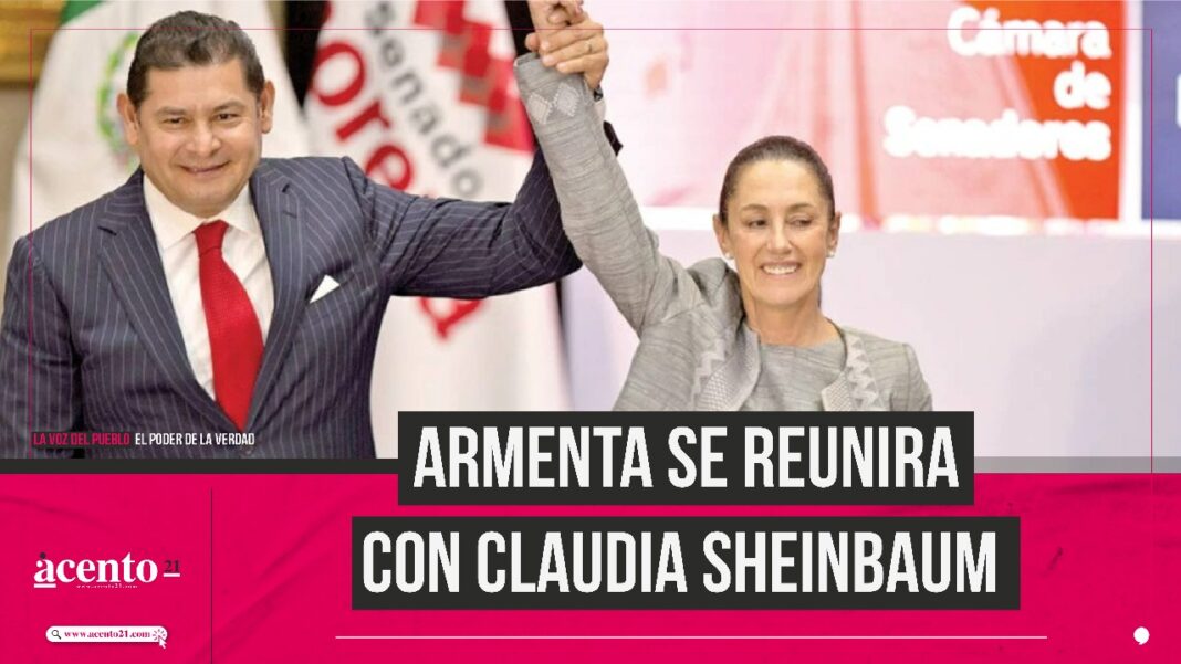 Armenta se reunirá con Claudia