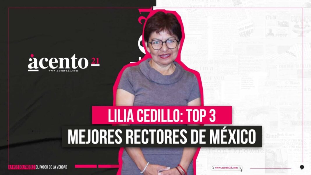 Lilia Cedillo de la BUAP Destacada Entre los Mejores Rectores de México