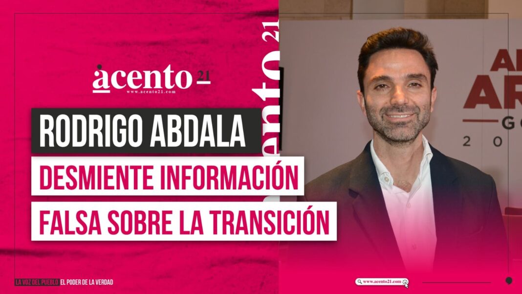 Rodrigo Abdala desmiente Información Falsa sobre el proceso de transición