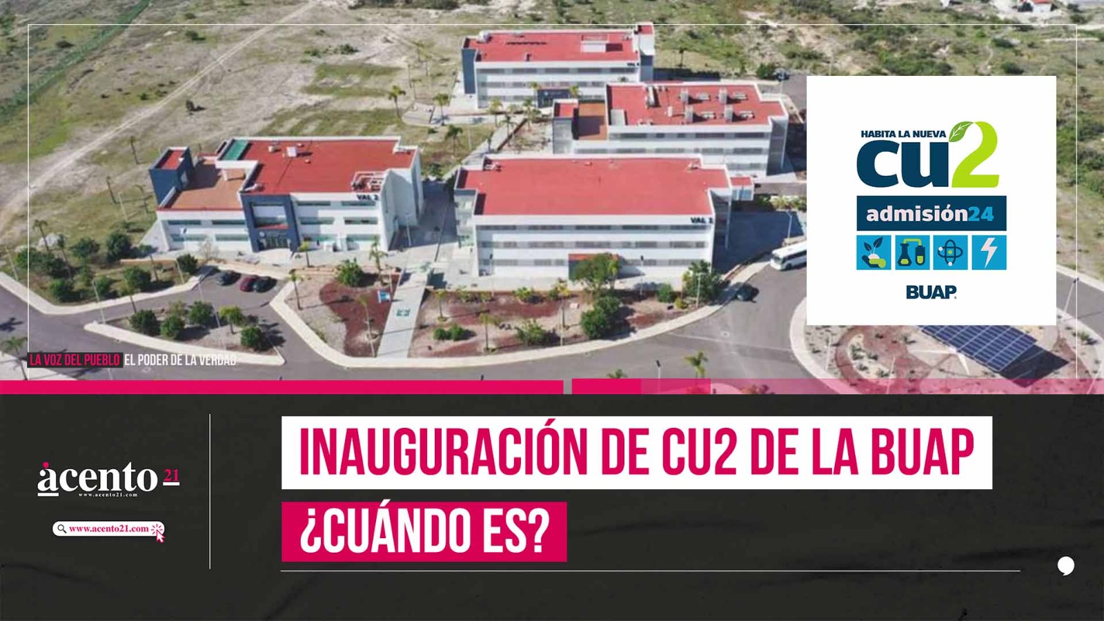 Inauguración de CU2