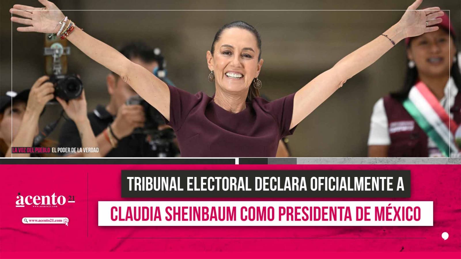 Claudia Sheinbaum es declarada presidenta electa de México