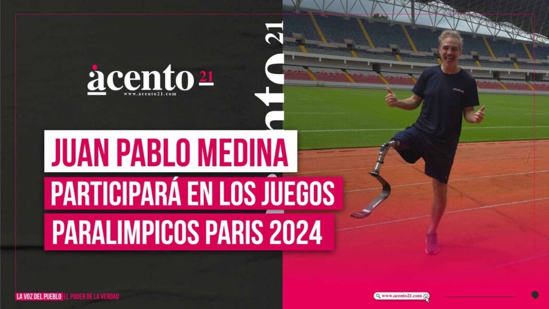 Juan Pablo Medina participará en los Juegos Paralímpicos de París 2024 tras perder su pierna