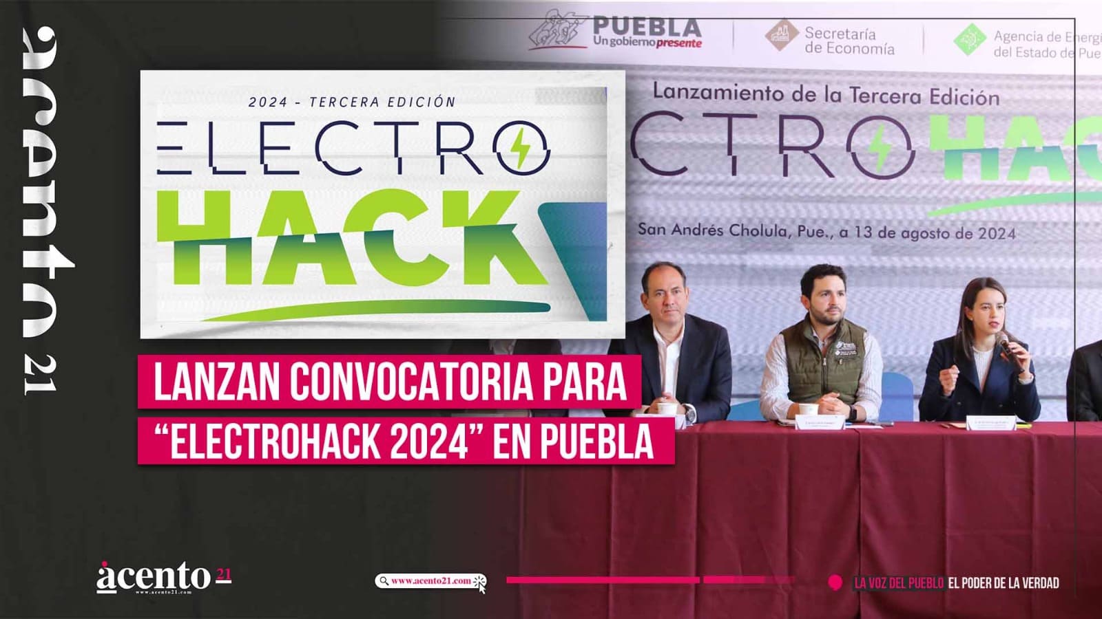 Gobierno de Puebla lanza convocatoria para el Concurso Universitario de Innovación “ElectroHack 2024”