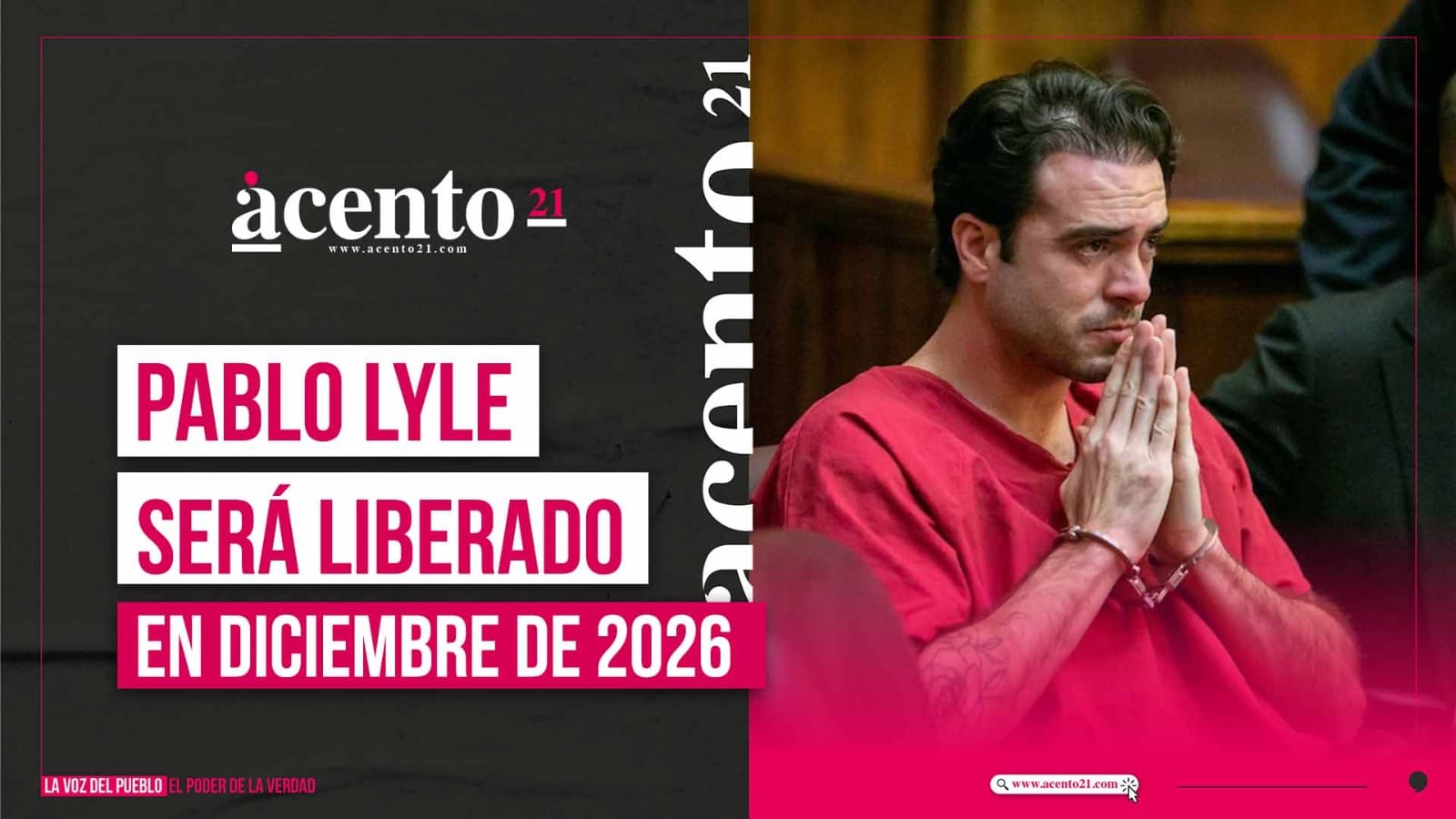 Pablo Lyle será liberado en 2024: conoce la fecha y detalles de su caso