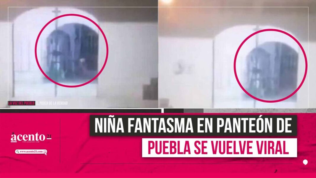 Video de supuesta niña fantasma en panteón de Santiago Miahuatlán causa revuelo