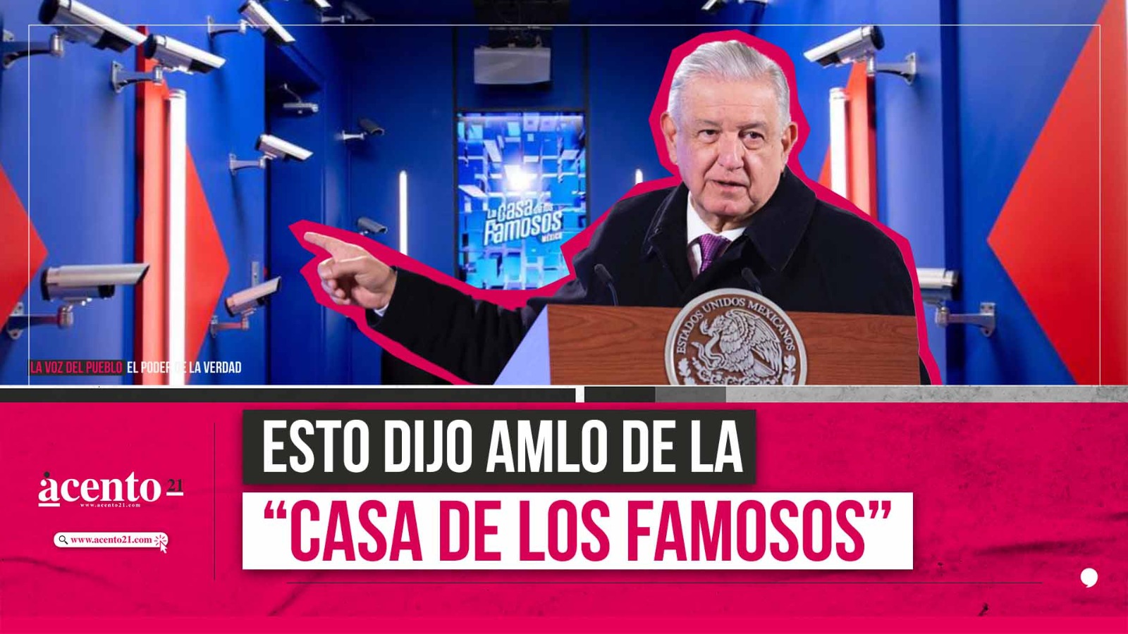 AMLO habla de La Casa de los Famosos