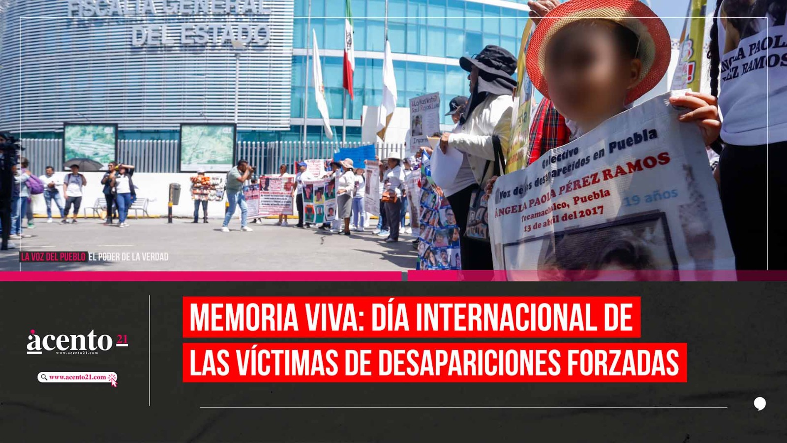 Día Internacional de las Víctimas de Desapariciones Forzadas