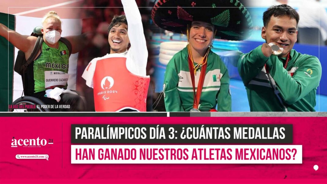 3 día de Paralímpicos: ¿Cuántas medallas llevan los atletas mexicanos?