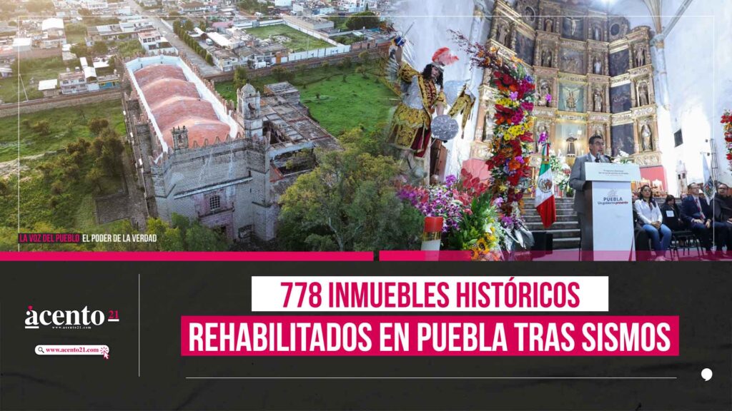 Invierten 2 mil 263 mdp para reparar inmuebles dañados por el terremoto de 2017