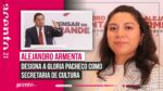 Alejandro Armenta designa a Gloria Pacheco como secretaria de Cultura