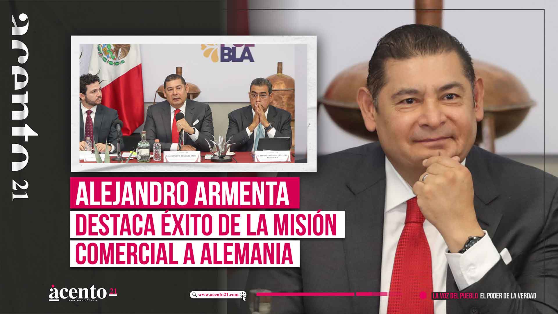 Fue un éxito la misión comercial a Alemania: Alejandro Armenta