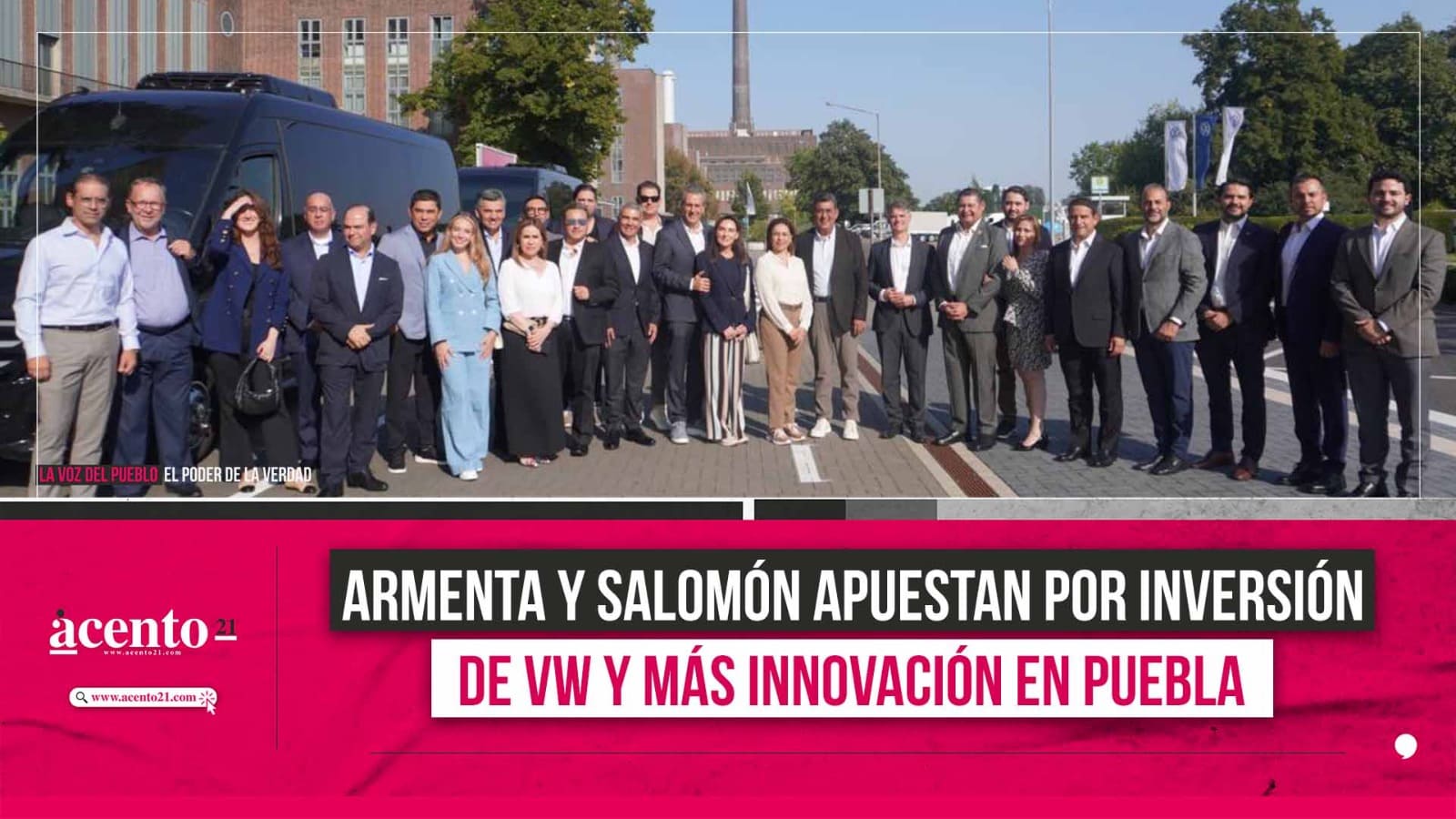 Apuestan Sergio Salomón Y Alejandro Armenta por continuidad, innovación y más de VW en Puebla