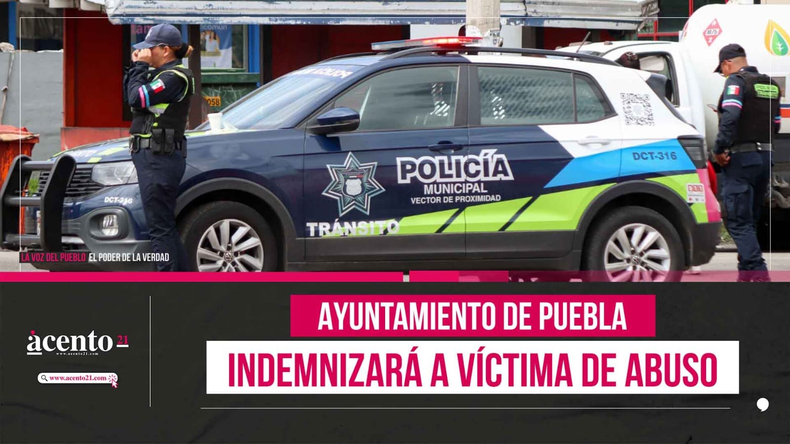 Ayuntamiento de Puebla pagará 482.3 mil pesos a víctima de abuso sexual por dos policías municipales en 2023