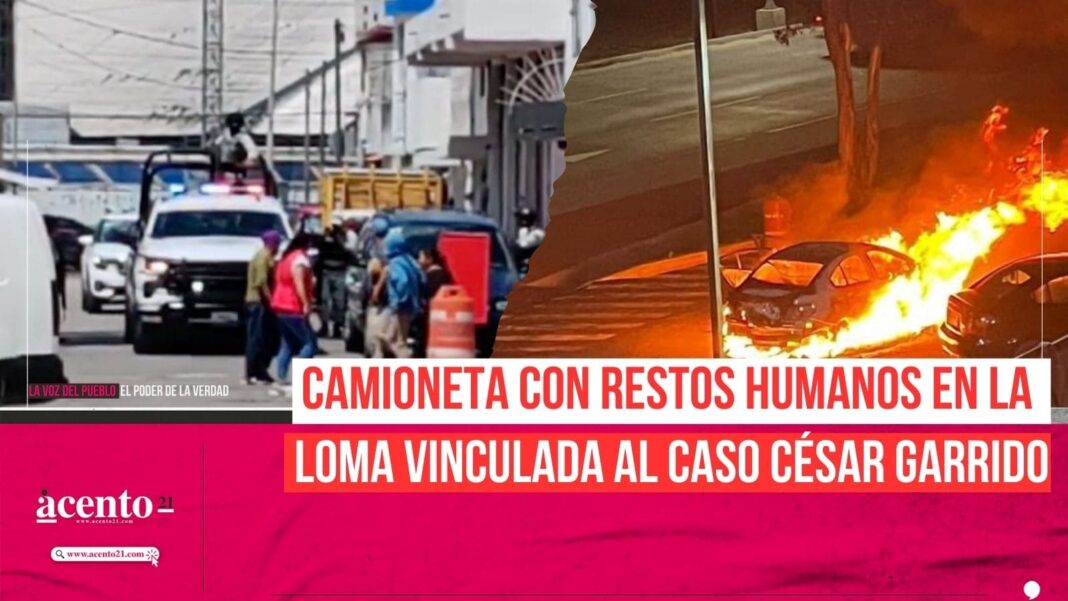 Camioneta con restos humanos en el Mercado Hidalgo vinculada al caso César Garrido