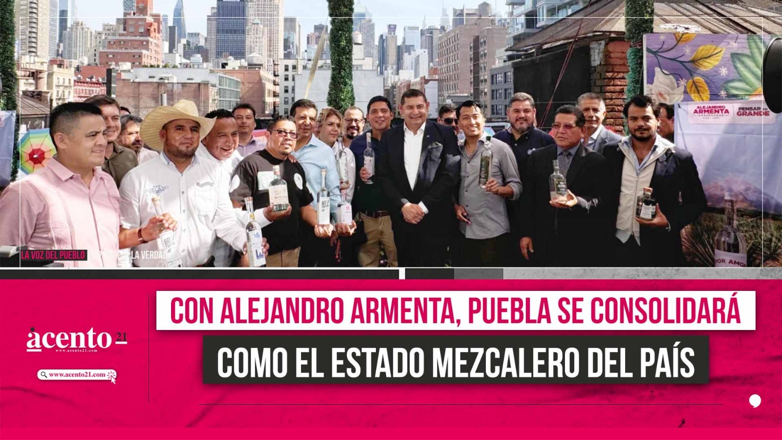 Con Alejandro Armenta, Puebla se consolidará como el estado mezcalero del país