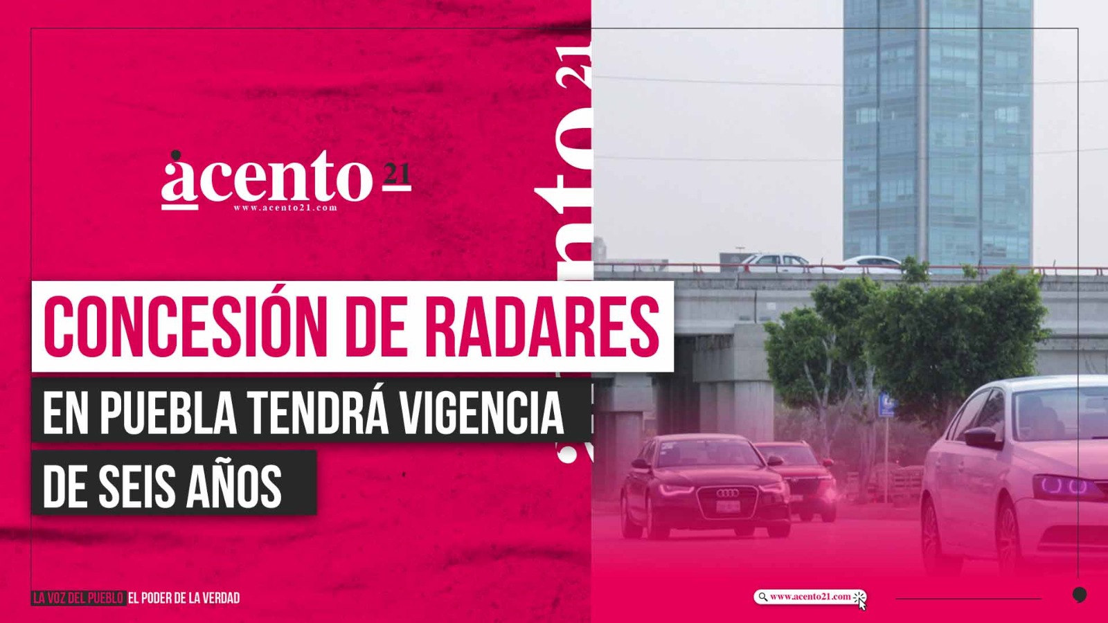 Concesión para operar radares de verificación en Puebla durará seis años