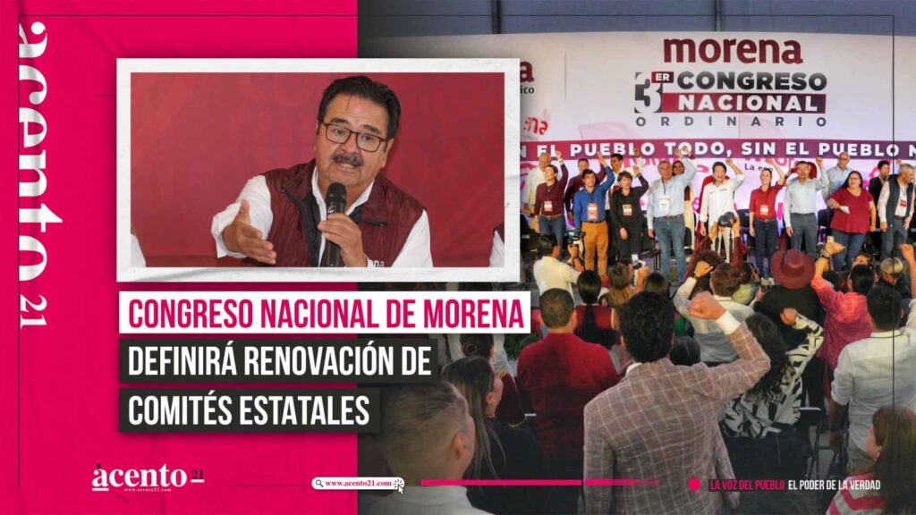 Congreso Nacional de Morena definirá renovación de comités estatales