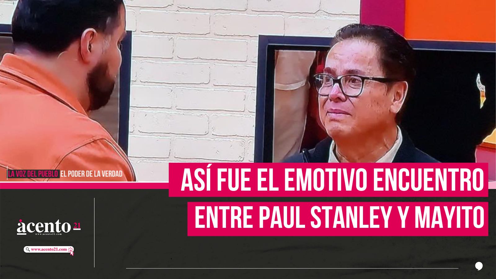 Así fue el emotivo encuentro entre Paul Stanley y Mario Bezares 25 años después