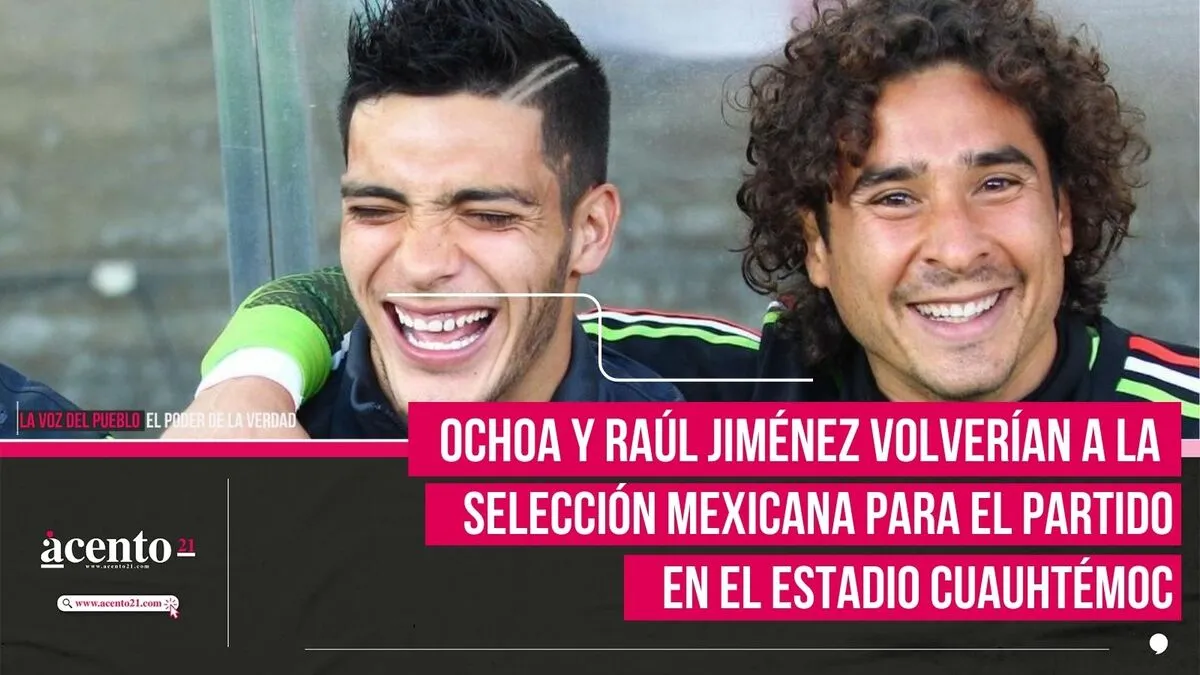 Ochoa y Jiménez volverían a la Selección Nacional para el partido en Puebla