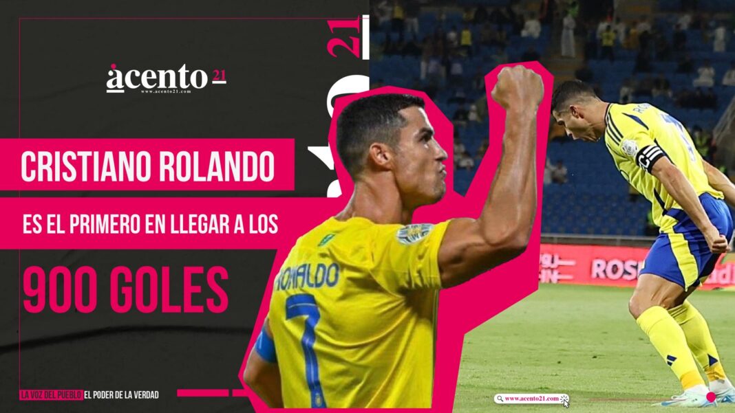 Cristiano Ronaldo es el primer futbolista en alcanzar los 900 goles