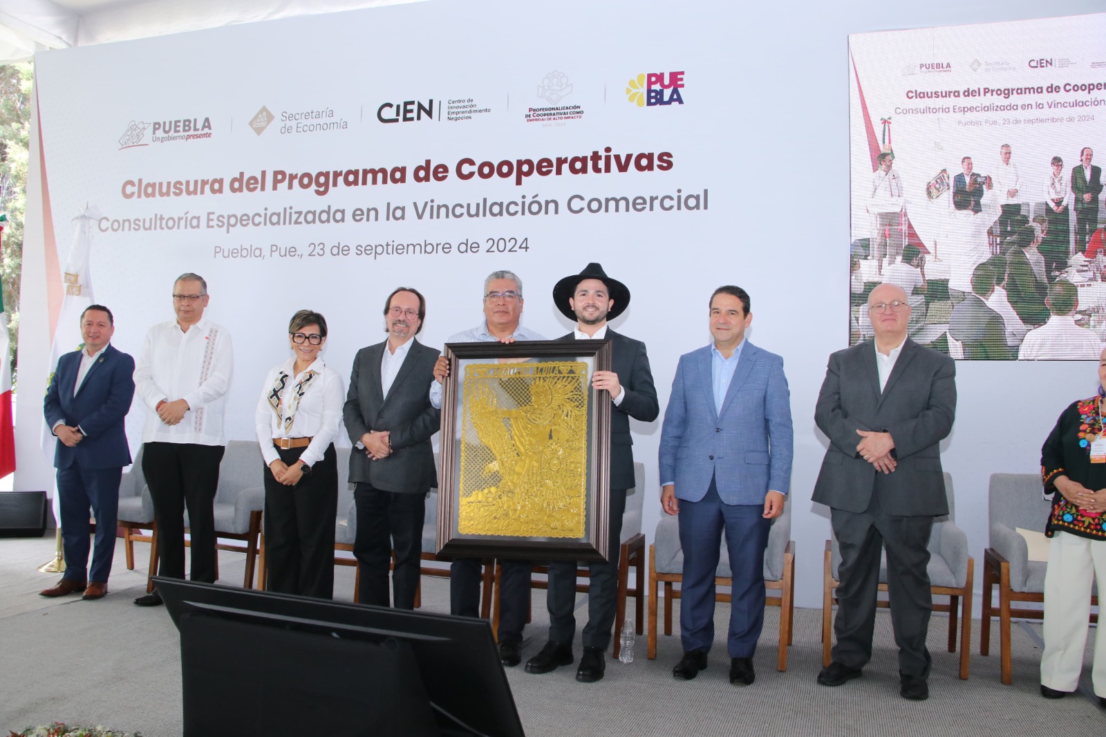 Cumple gobierno estatal con vinculación comercial de cooperativas