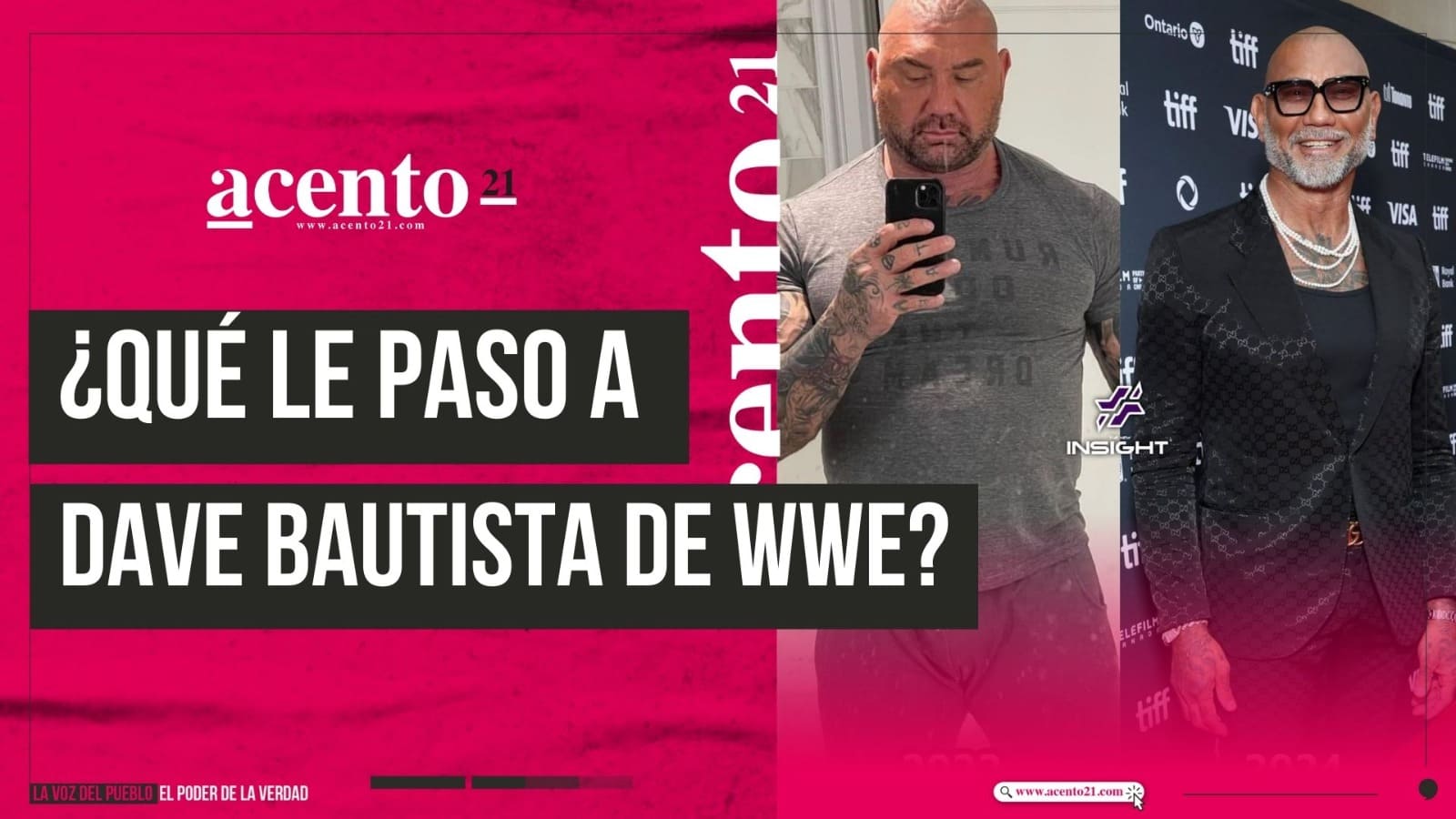 Dave Bautista sorprende con su impactante cambio físico