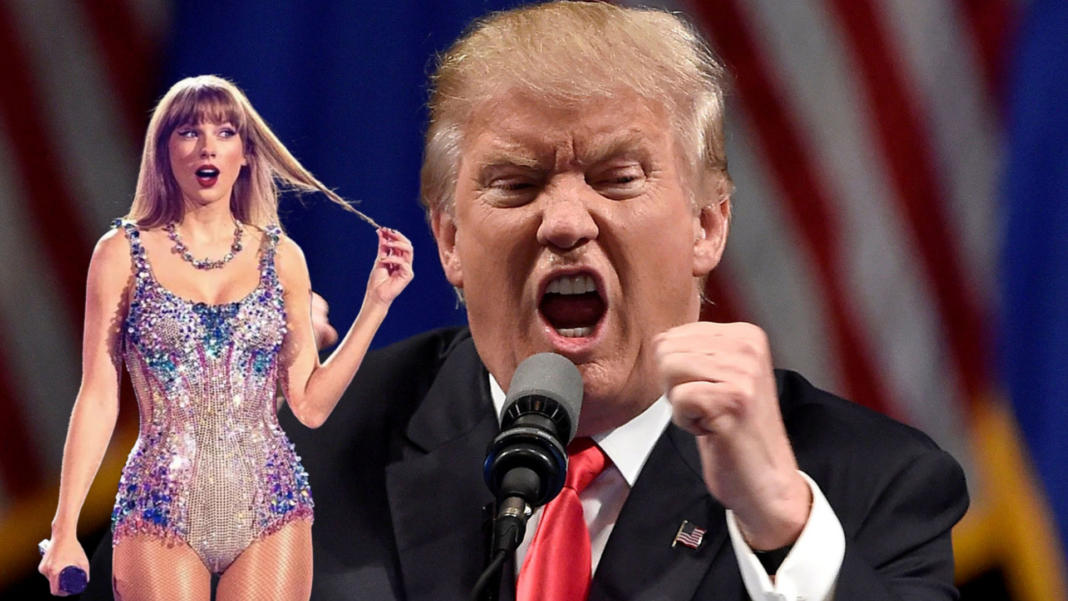 Donald Trump reacciona al apoyo de Taylor Swift a Kamala Harris para la presidencia